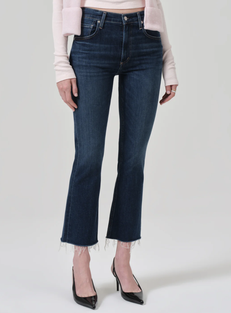 CITIZENS OF HUMANITY ISOLA MID RISE CROPPED BOOT