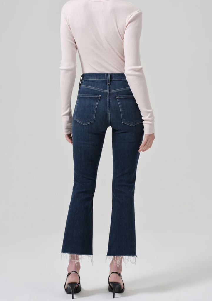 CITIZENS OF HUMANITY ISOLA MID RISE CROPPED BOOT