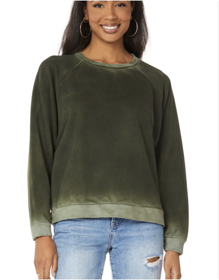 L/S CREWNECK RAGLAN SWEATSHIRT