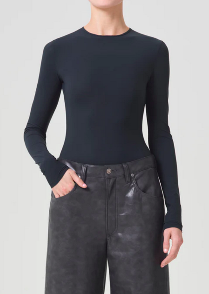 CITIZENS OF HUMANITY CROPPED FAENA CREWNECK
