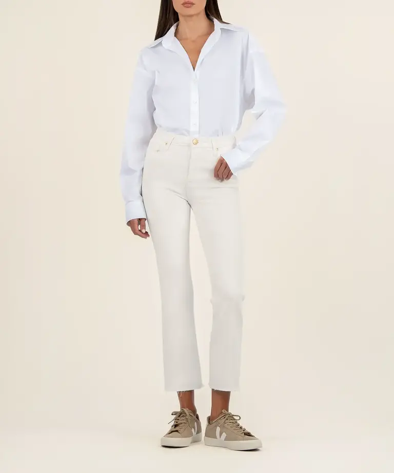 KUT KELSEY HIGH RISE ANKLE FLARE