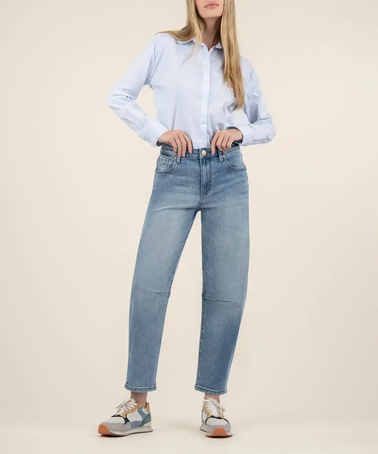 KUT ASHLEY HIGH RISE BARREL JEAN