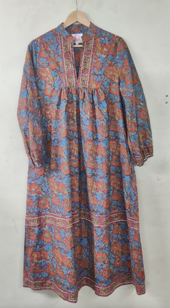 VICTORIA DUNN MARIGOLD DRESS