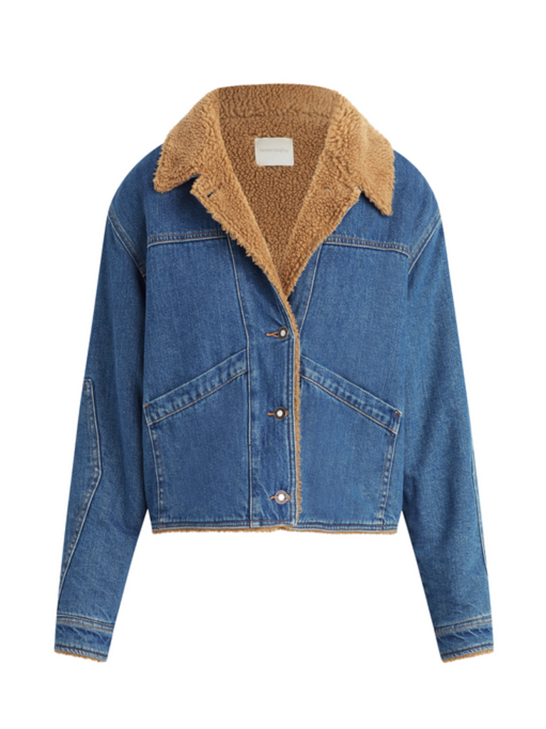FAVORITE DAUGHTER THE BRIDGET CROP JACKET