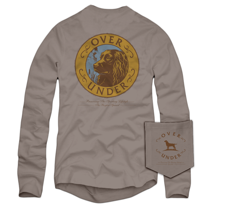 OVER UNDER LS/ BOYKIN CREST T-SHIRT