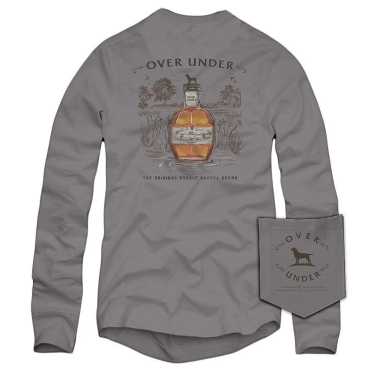 OVER UNDER L/S DOUBLE BARREL RESERVE T-SHIRT