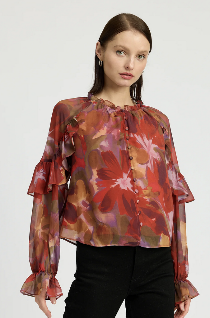 JACQUIE THE LABEL JESSAMY BLOUSE