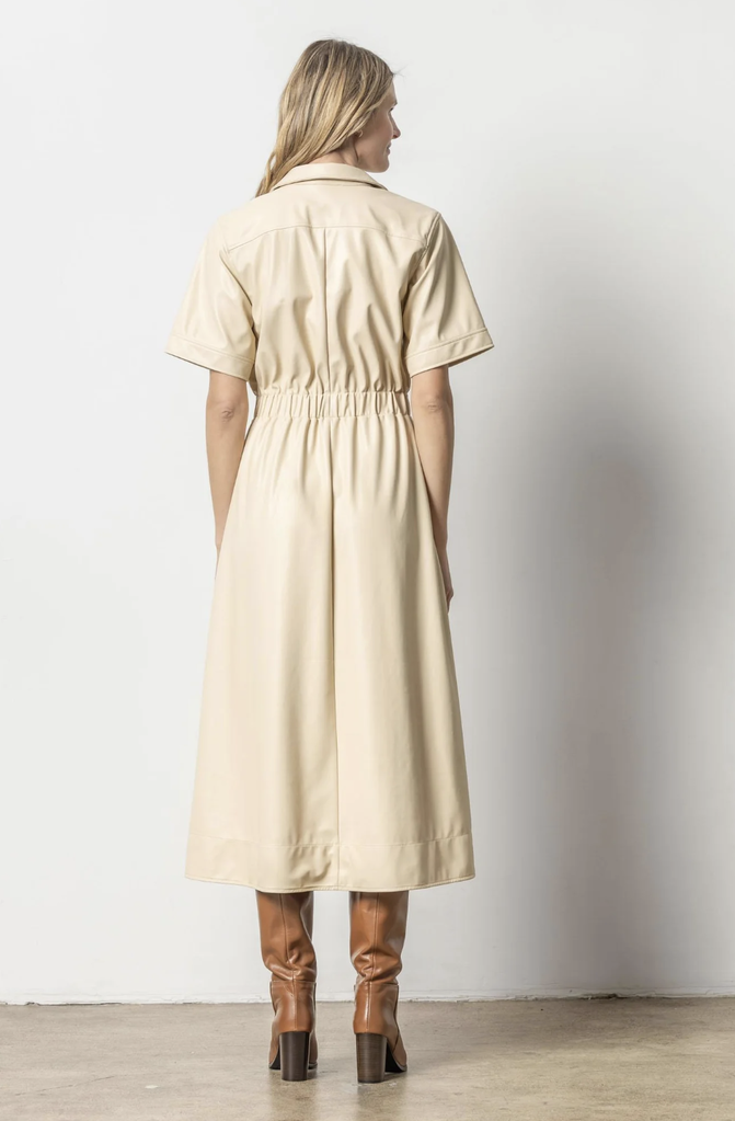 ELASTIC WAIST S/S DRESS