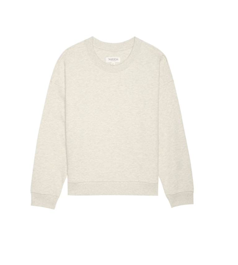 NATION LTD NEO MOCK NECK T-SHIRT