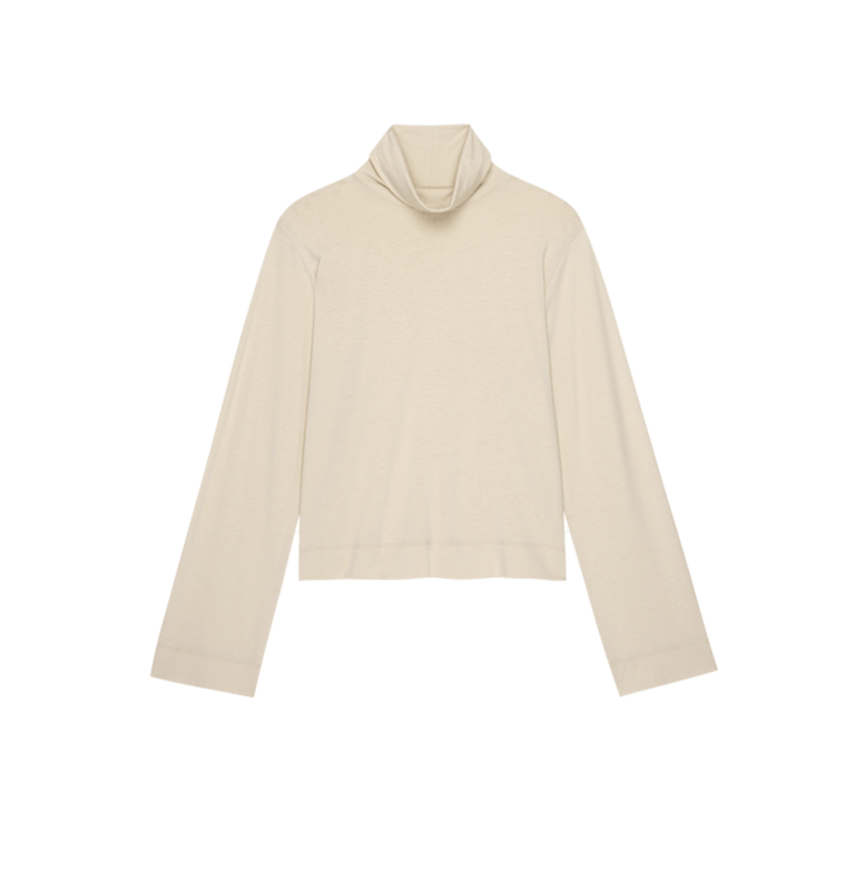 NATION LTD NEO MOCK NECK T-SHIRT