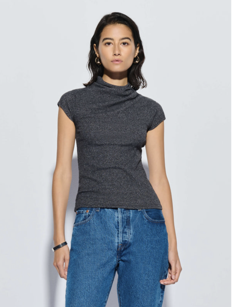 NATION LTD KATIE DRAPED TOP
