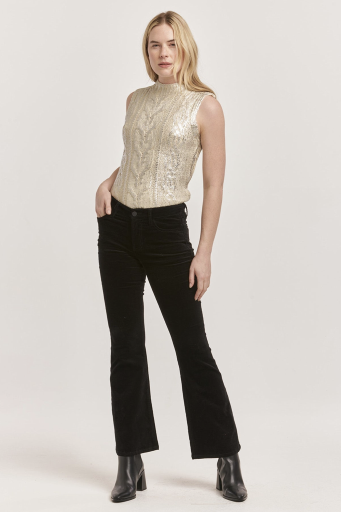 DEAR JOHN ROSA MID RISE FULL INSEAM FLARE PANTS