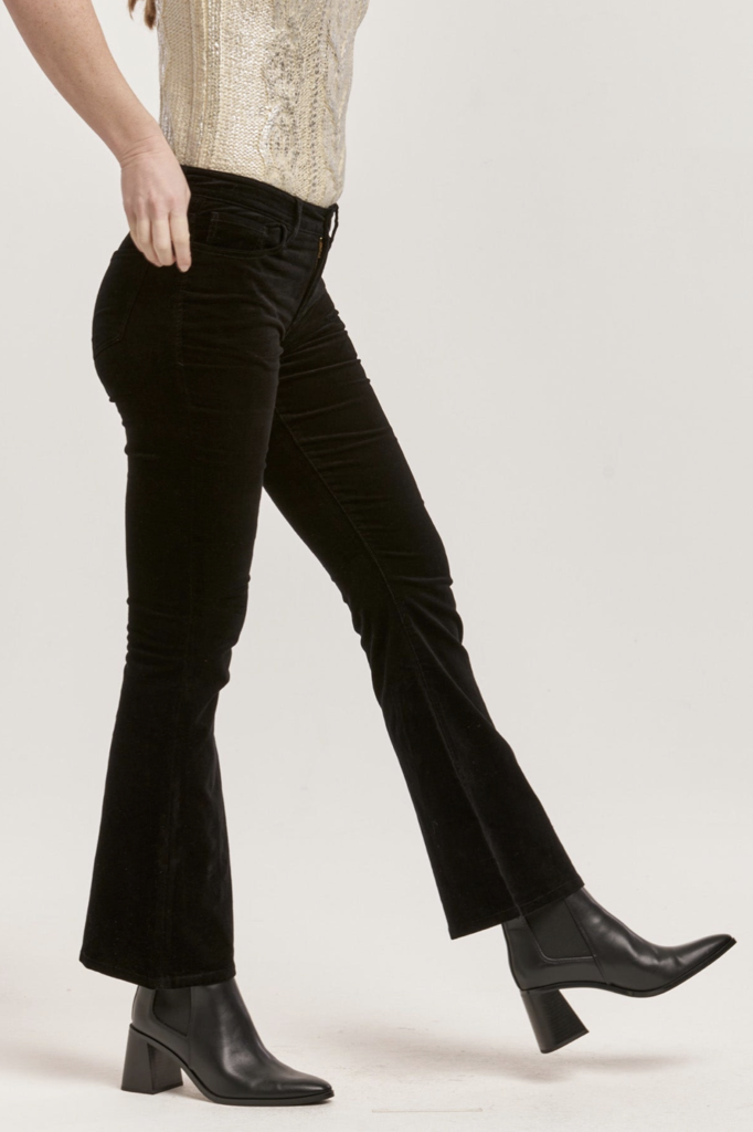 DEAR JOHN ROSA MID RISE FULL INSEAM FLARE PANTS