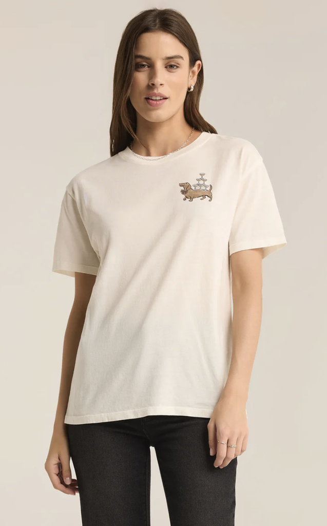 Z SUPPLY BESTIE BOYFRIEND TEE
