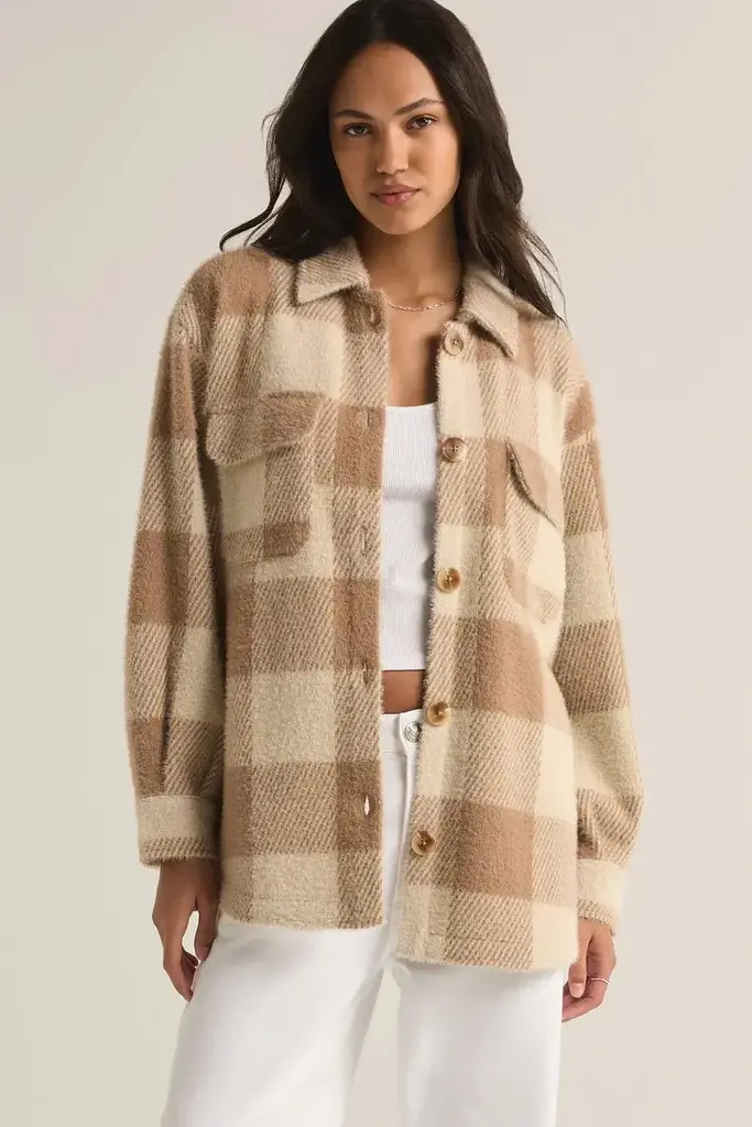 Z SUPPLY TUCKER BUFFALO CHECK JACKET