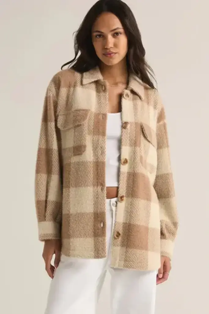 Z SUPPLY TUCKER BUFFALO CHECK JACKET