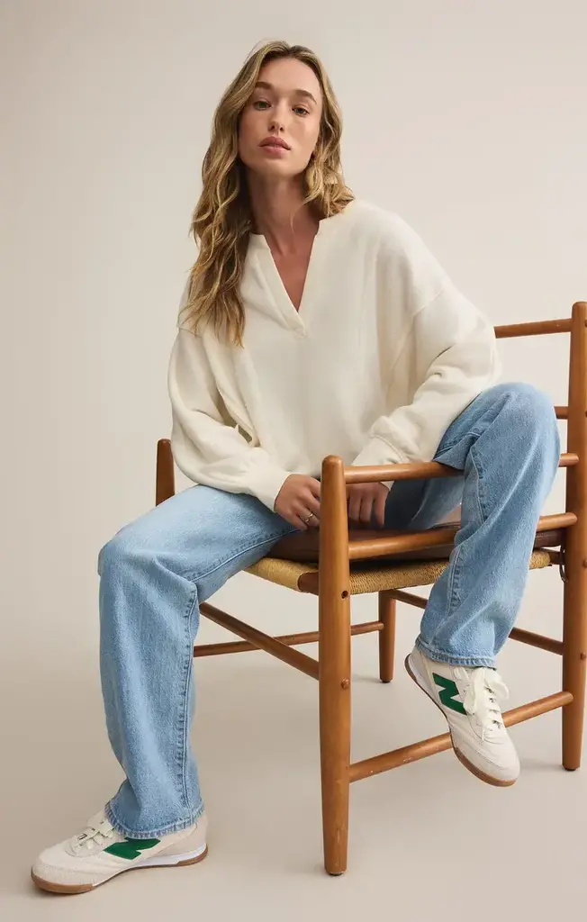 Z SUPPLY OUT OF TOWNER SWEATSHIRT