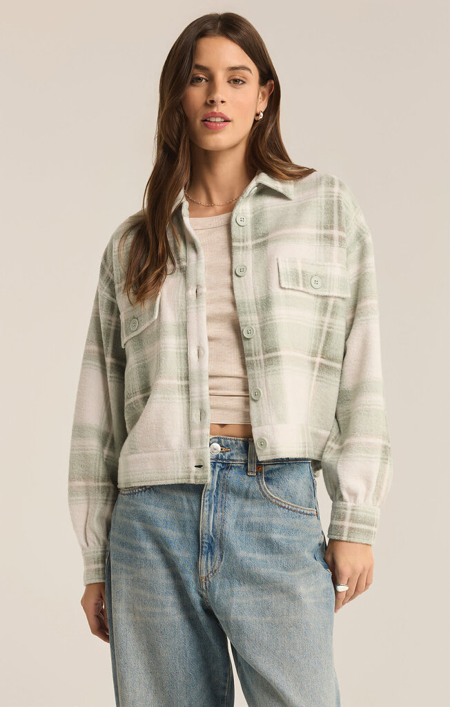 Z SUPPLY ABBOTT PLAID JACKET