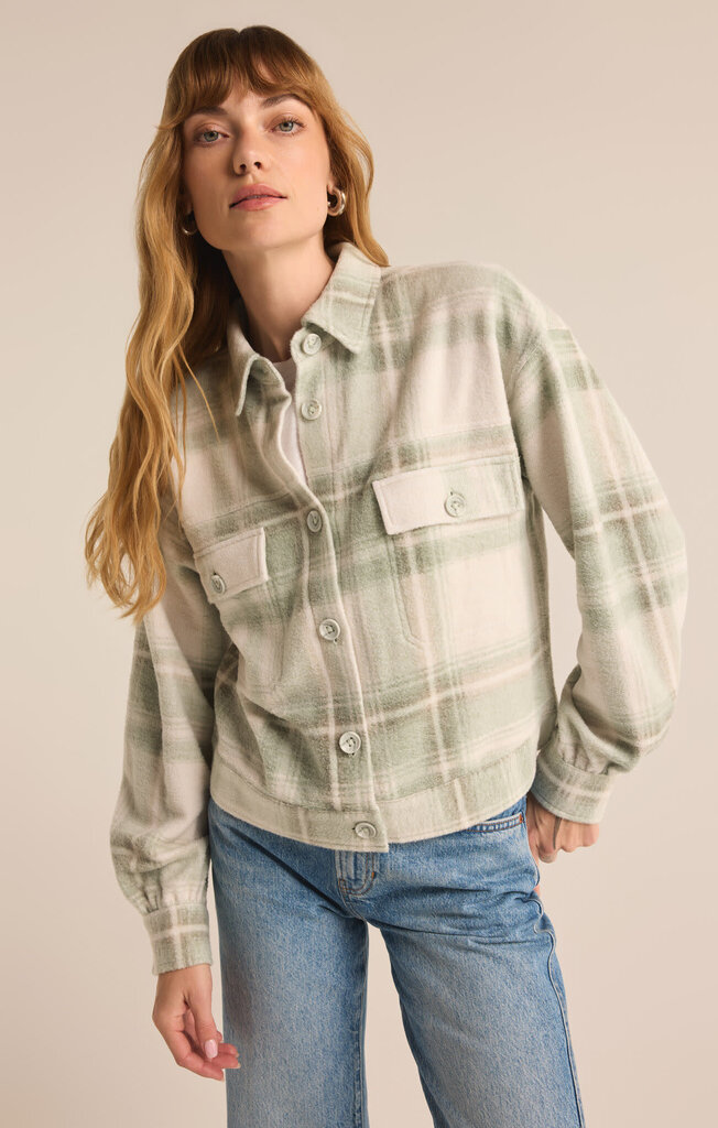 Z SUPPLY ABBOTT PLAID JACKET