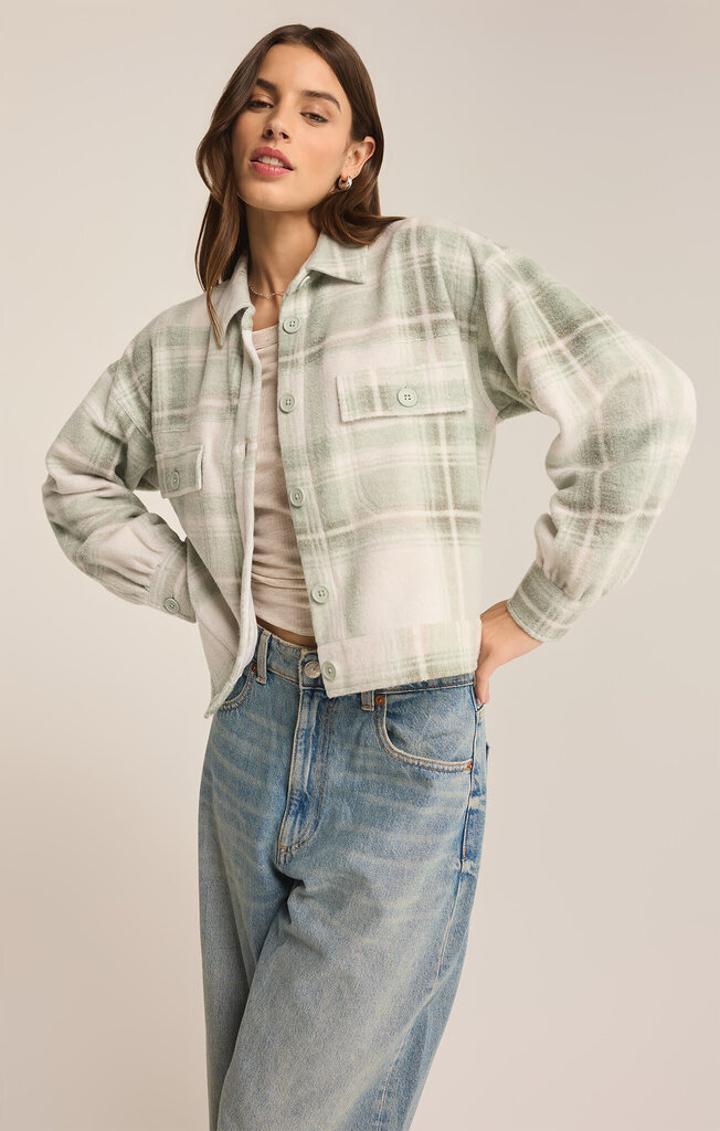 Z SUPPLY ABBOTT PLAID JACKET