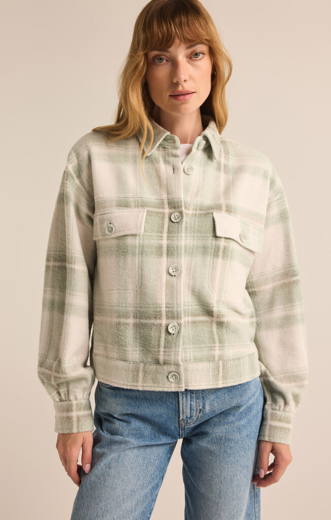 Z SUPPLY ABBOTT PLAID JACKET