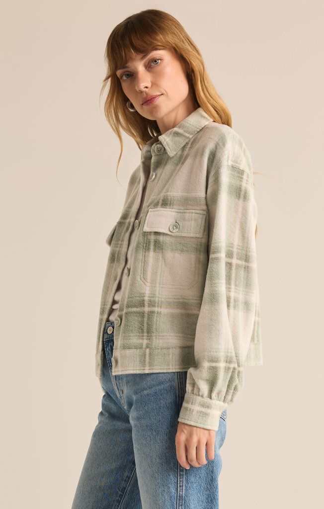 Z SUPPLY ABBOTT PLAID JACKET