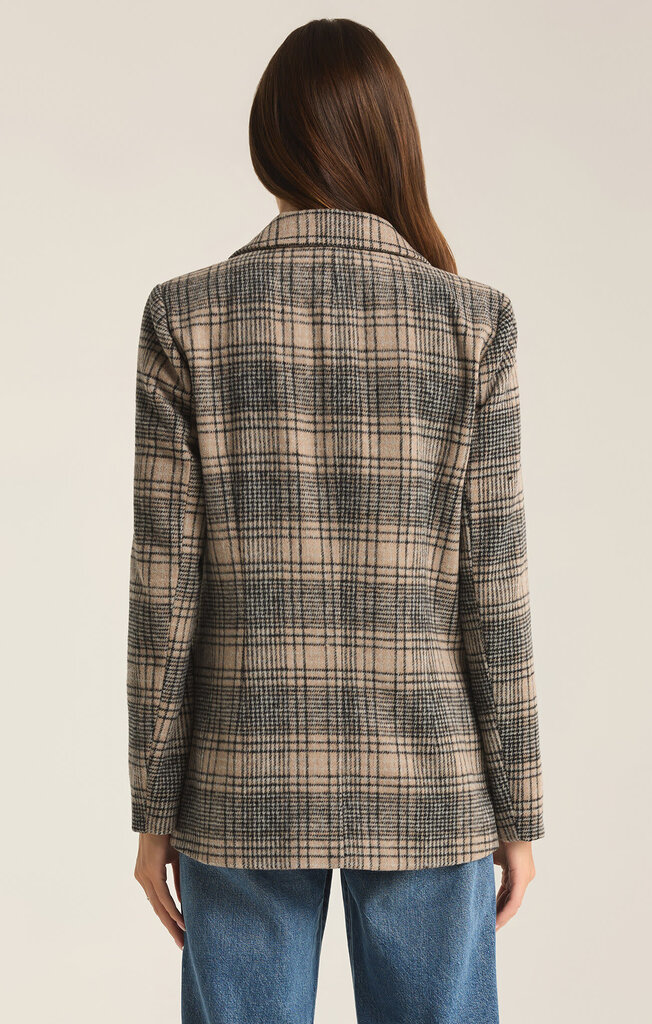 Z SUPPLY KINGSTON RELAXED PLAID BLAZER