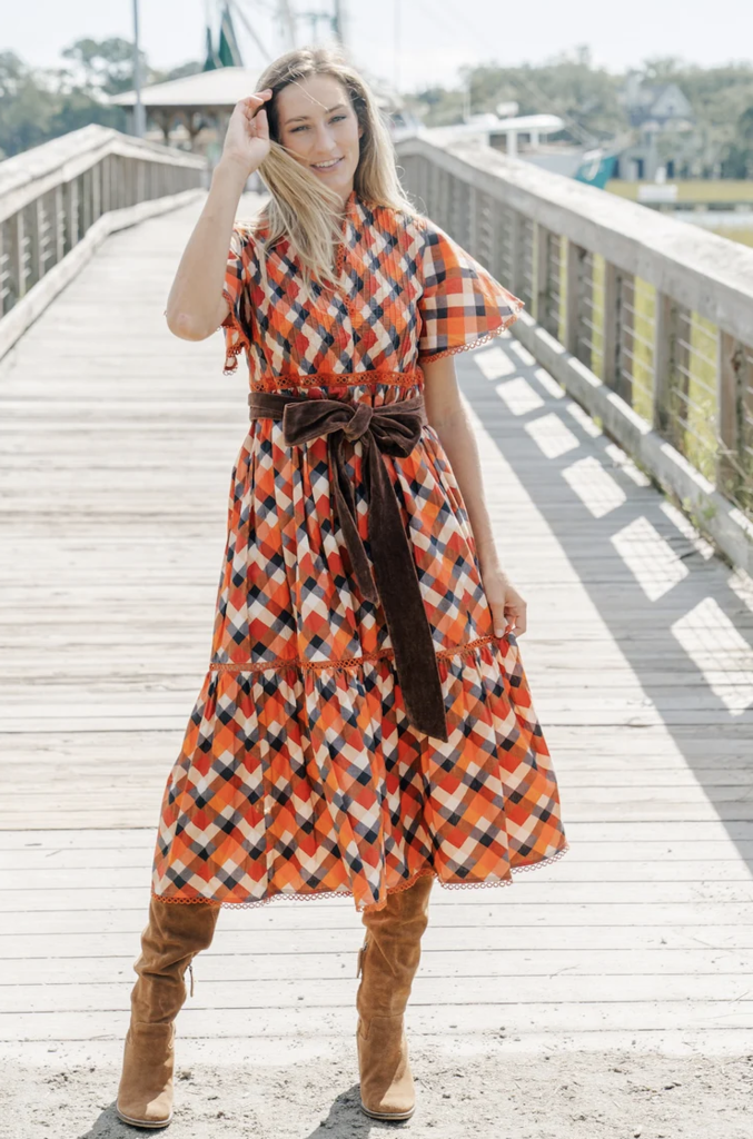 VICTORIA DUNN BRYNLEY DRESS