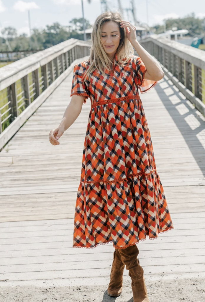 VICTORIA DUNN BRYNLEY DRESS