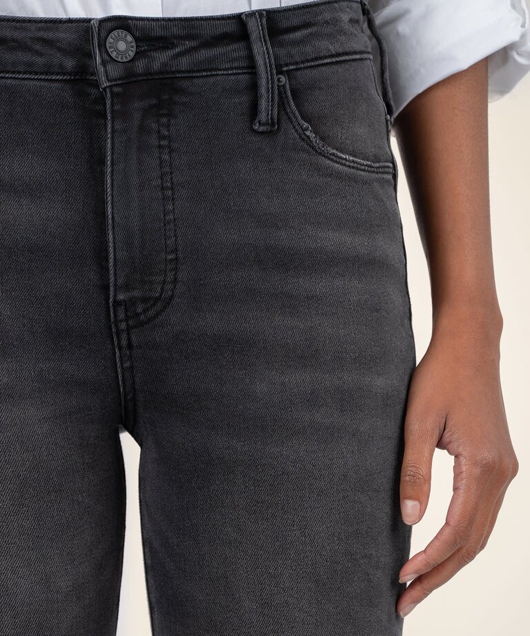 KUT CHARLIZE HIGH RISE FAB AB CIGARETTE LEG-RAW HEM