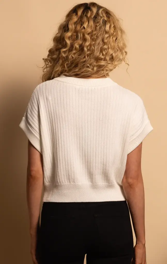 SHORE CROPPED SWEATER