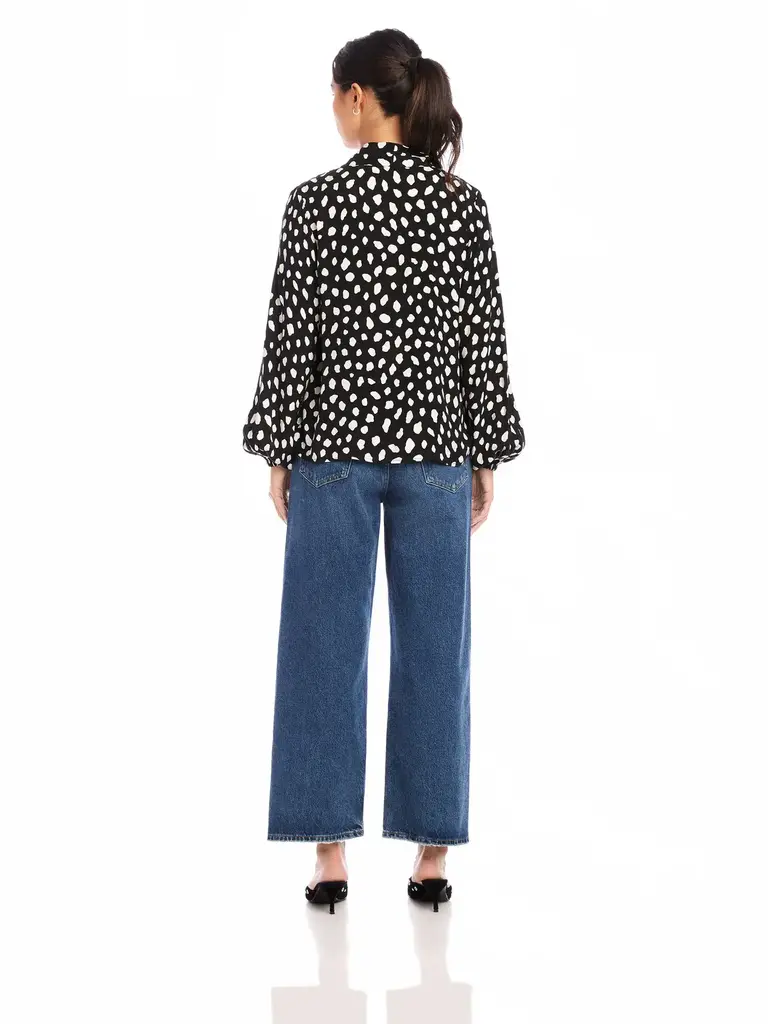 FIFTEEN TWENTY KIERA BLOUSON SLEEVE TOP