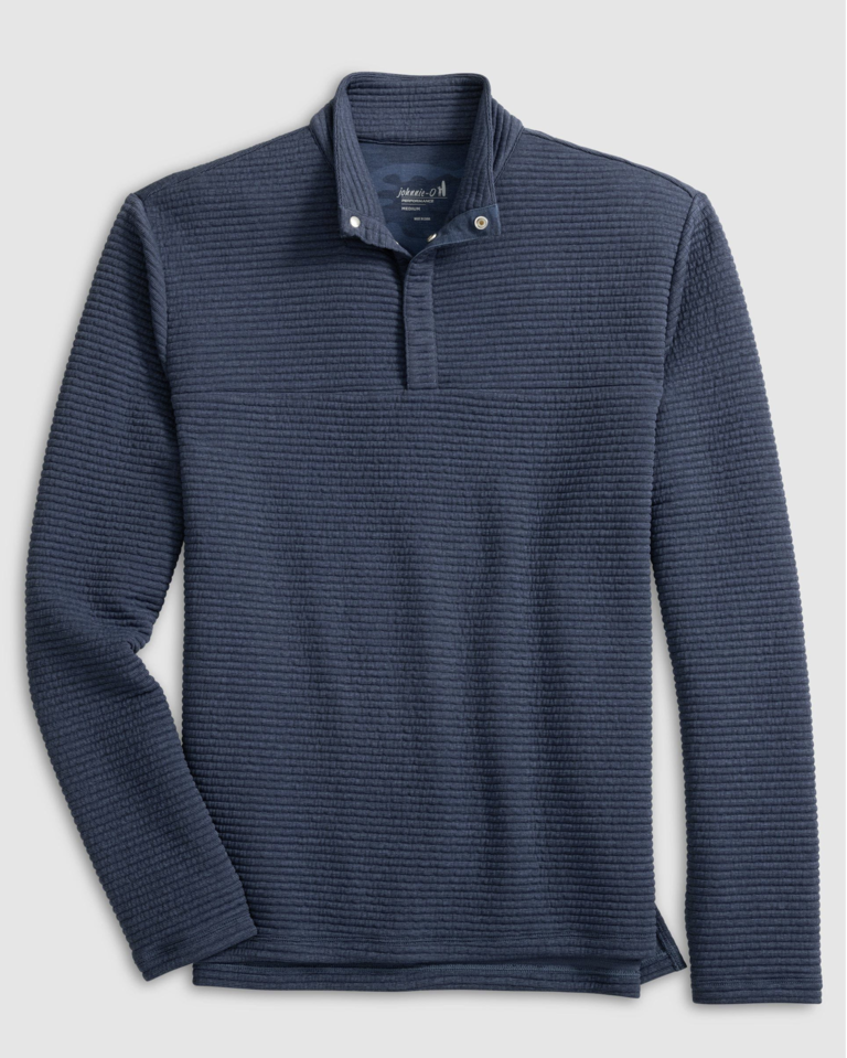 JOHNNIE-O BENJY 1/4 ZIP SNAP PULLOVER