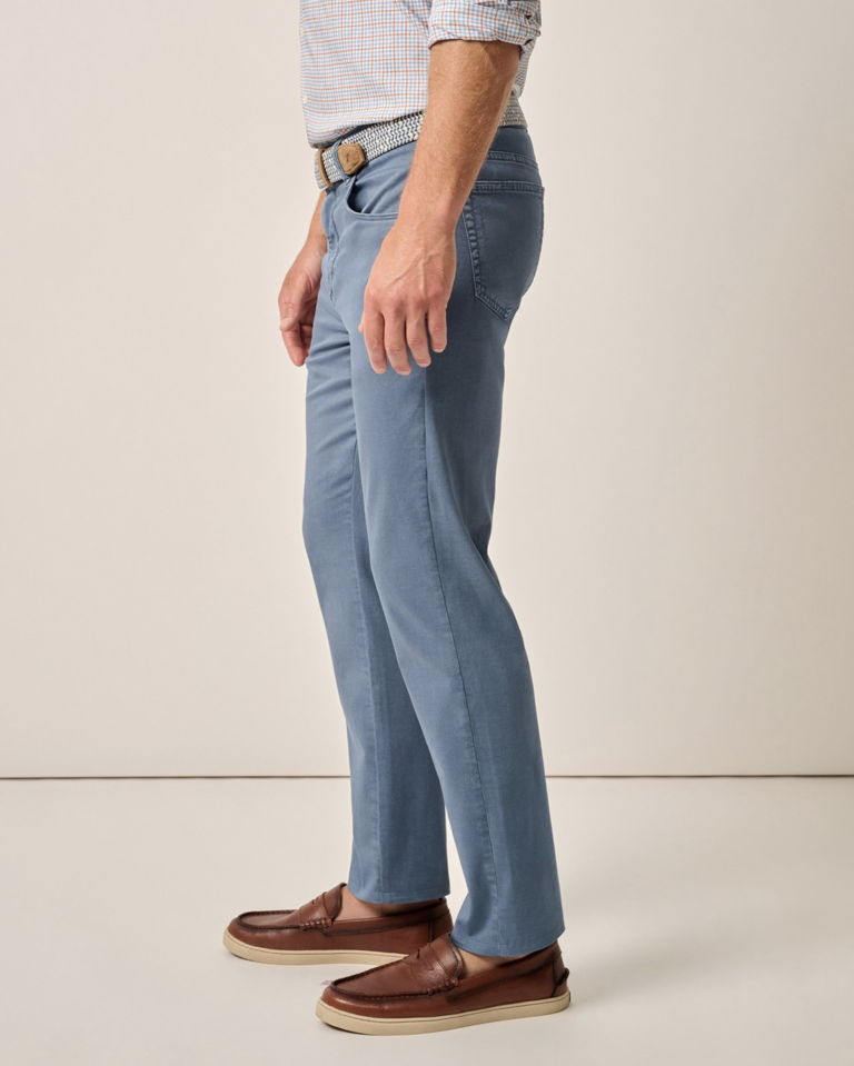 JOHNNIE-O CARMEL SATEEN FIVE POCKET PANT 30" INSEAM