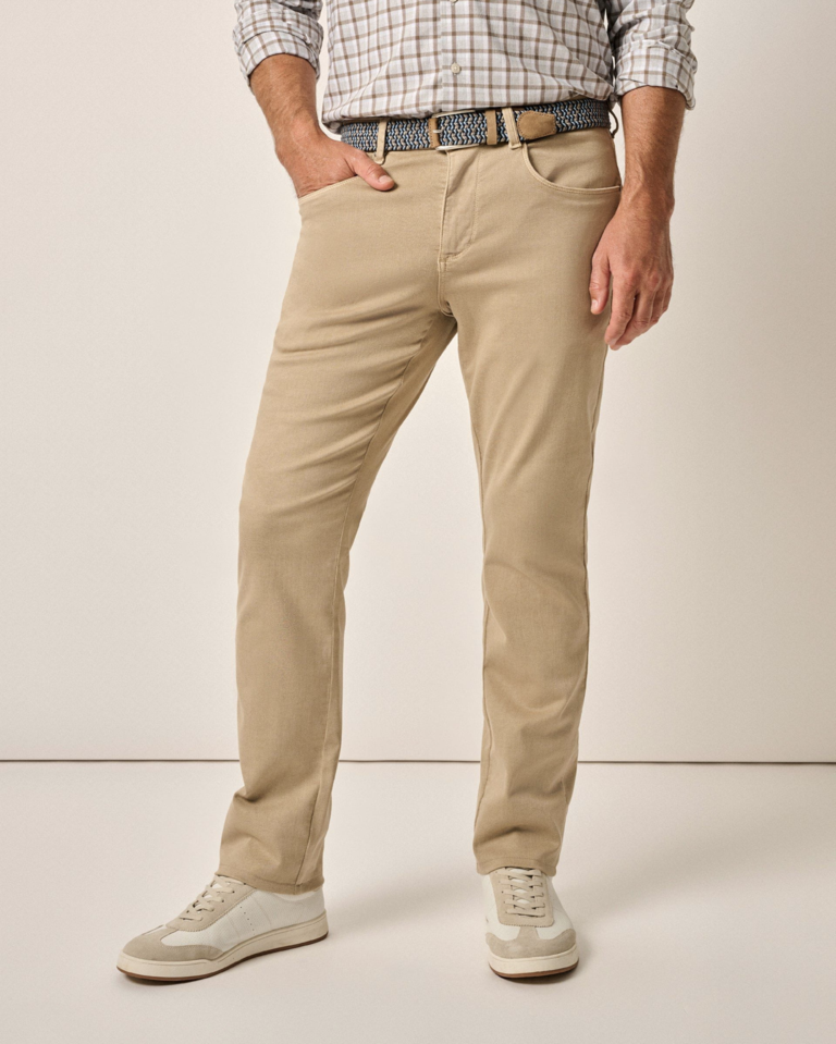 JOHNNIE-O CARMEL SATEEN FIVE POCKET PANT 30" INSEAM