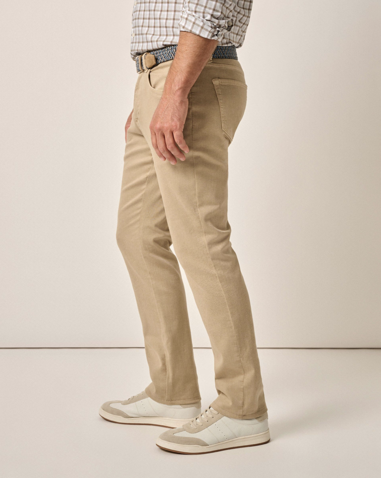 JOHNNIE-O CARMEL SATEEN FIVE POCKET PANT 32" INSEAM