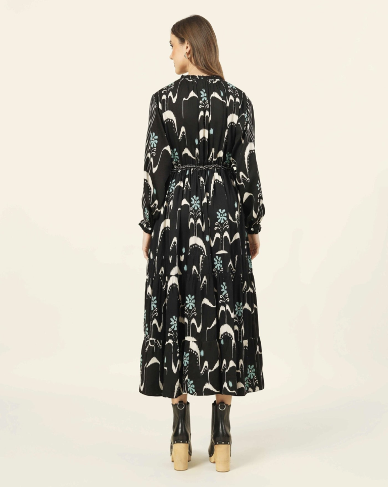 OMIKA MISHA MIDI DRESS