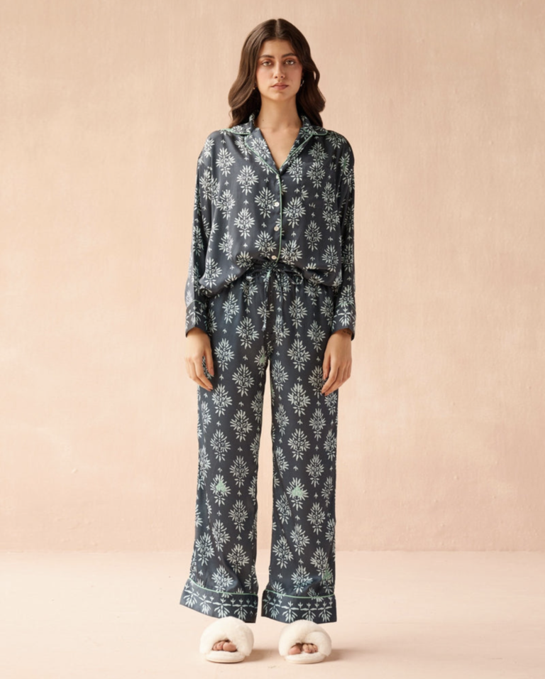 OMIKA LONG SLEEVE PJ PANTS SET