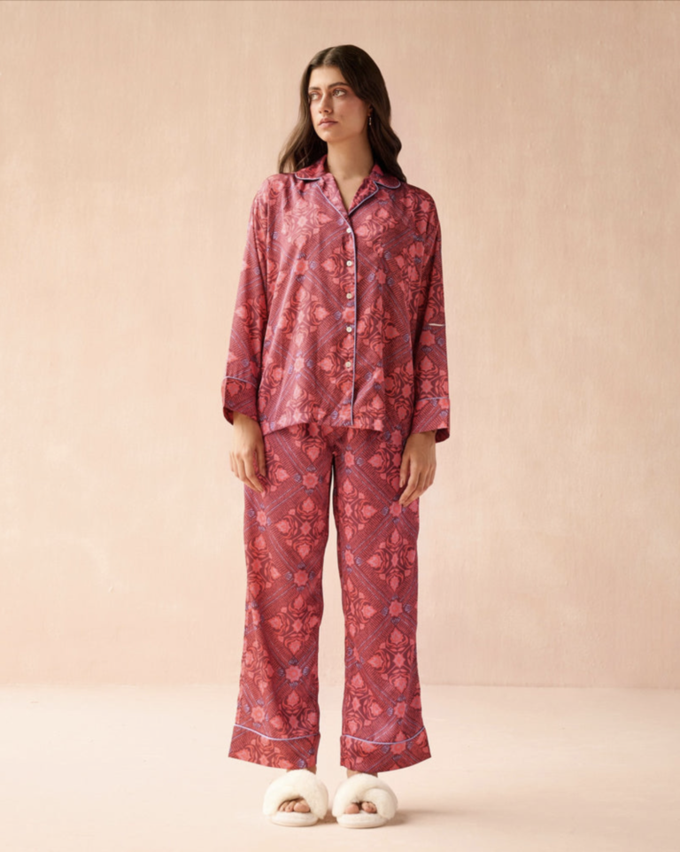 OMIKA LONG SLEEVE PJ PANTS SET