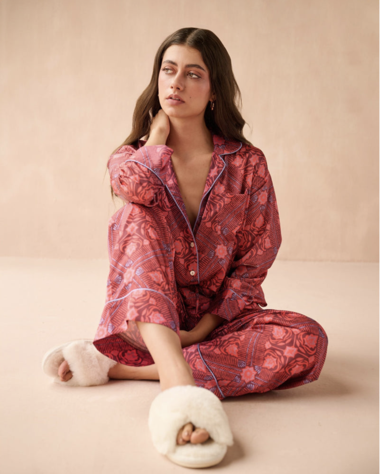 OMIKA LONG SLEEVE PJ PANTS SET