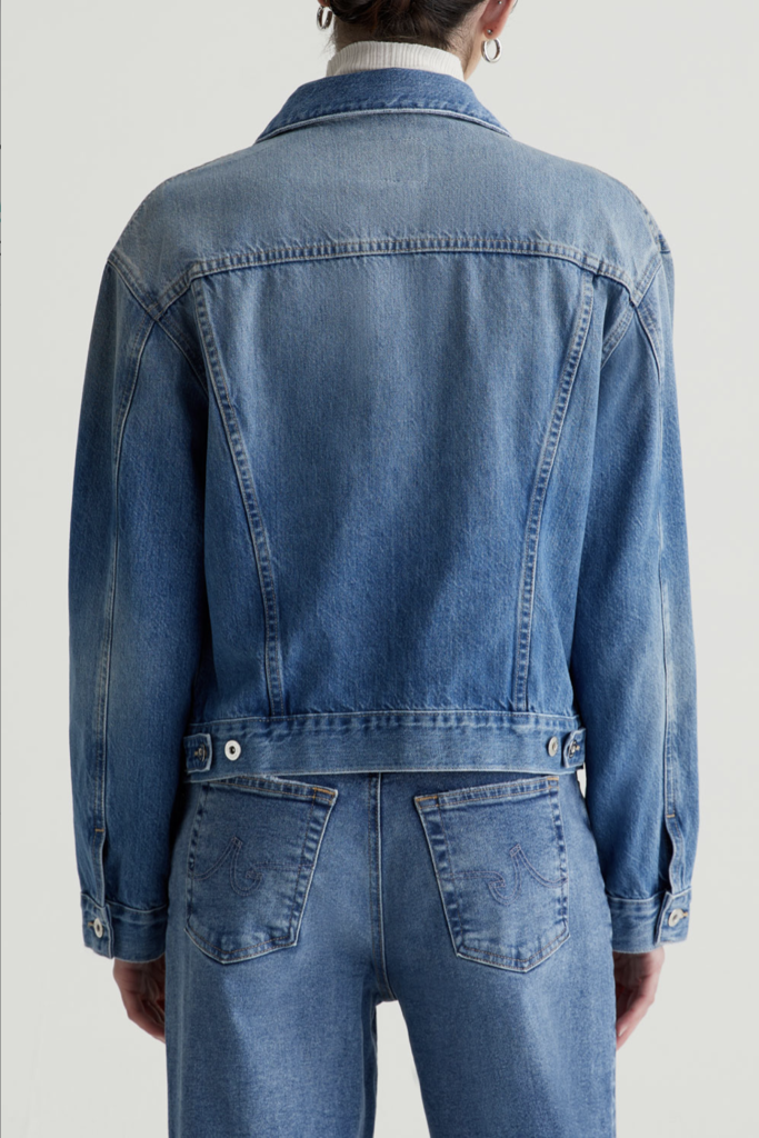 AG JEANS RAMIE OVERSIZED TRUCKER JACKET