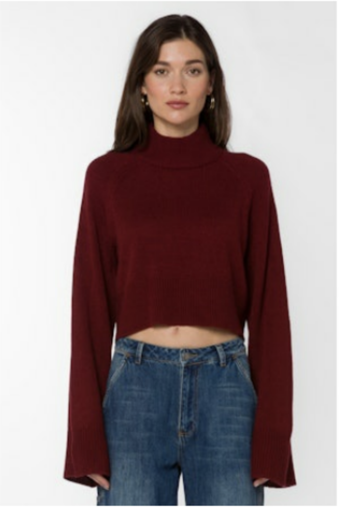Velvet Heart OAKLYNN L/S MOCK NECK SWEATER
