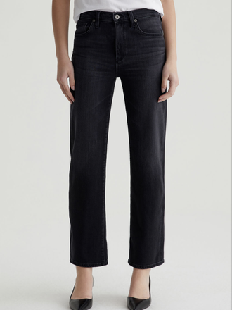 AG JEANS BRINLEY MID RISE STRAIGHT JEAN
