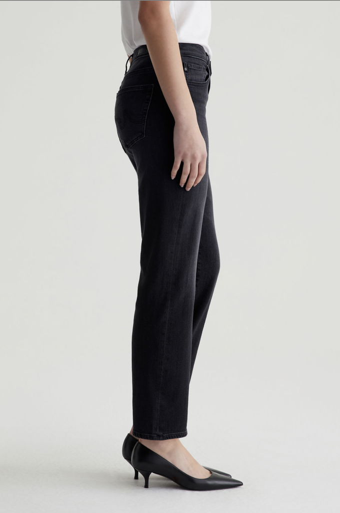AG JEANS BRINLEY MID RISE STRAIGHT JEAN