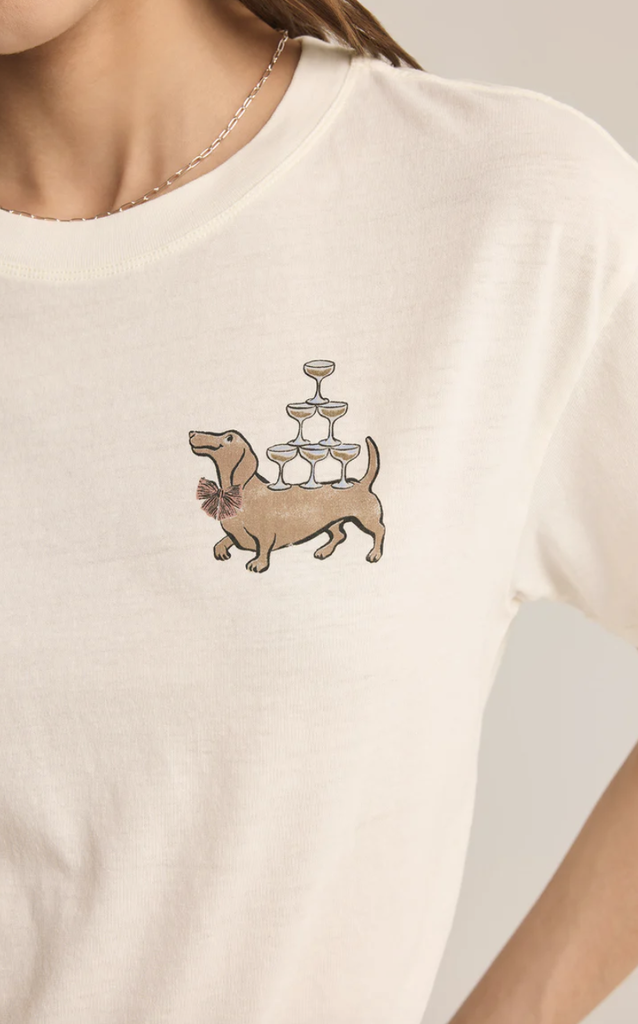 Z SUPPLY BESTIE BOYFRIEND TEE