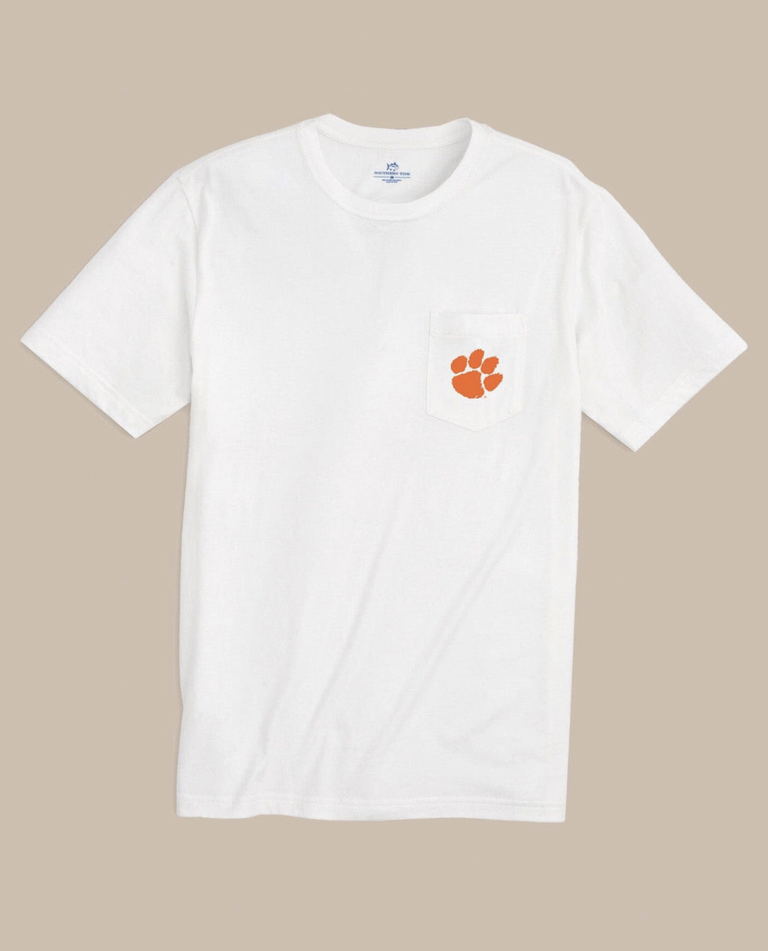 CLEMSON TIGERS GAMEDAY EMBROIDERED S/S TEE
