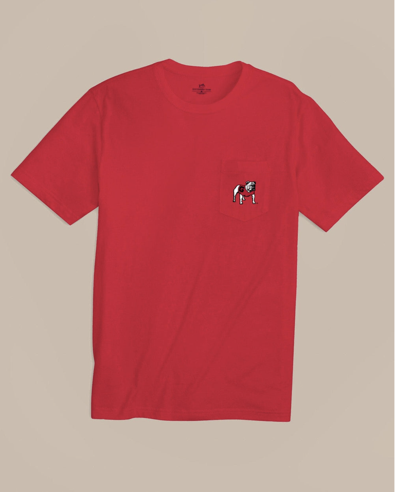GEORGIA BULLDOGS GAMEDAY EMBROIDERED S/S TEE
