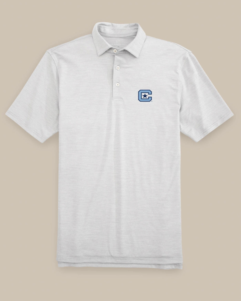 CITADEL BULLDOGS DRIVER SPACEDYE POLO