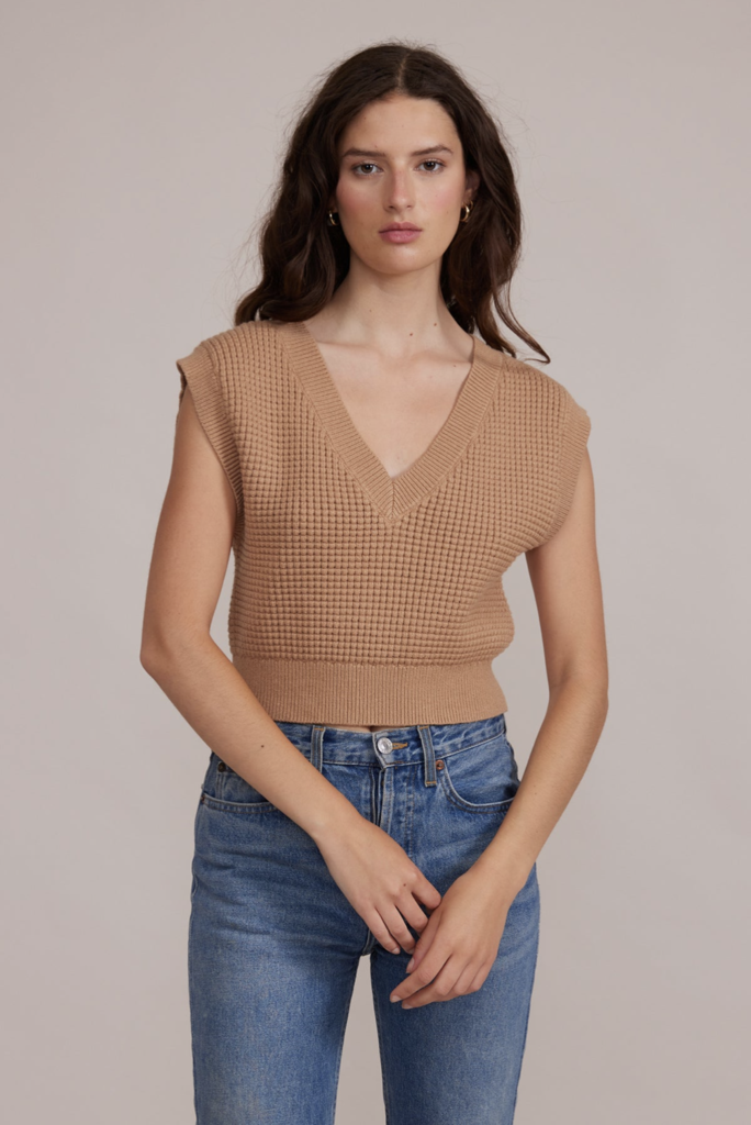 Lucy Paris OAKLYN CROPPED VEST