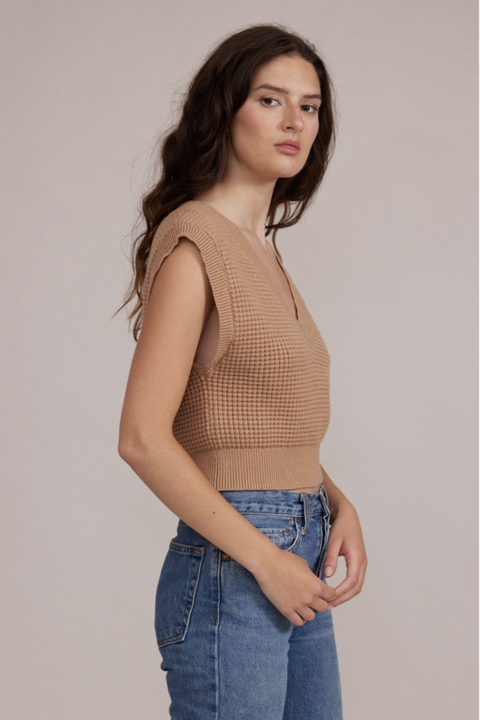 Lucy Paris OAKLYN CROPPED VEST
